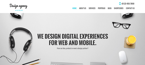 SKT Design Agency - Theme Free Responsive